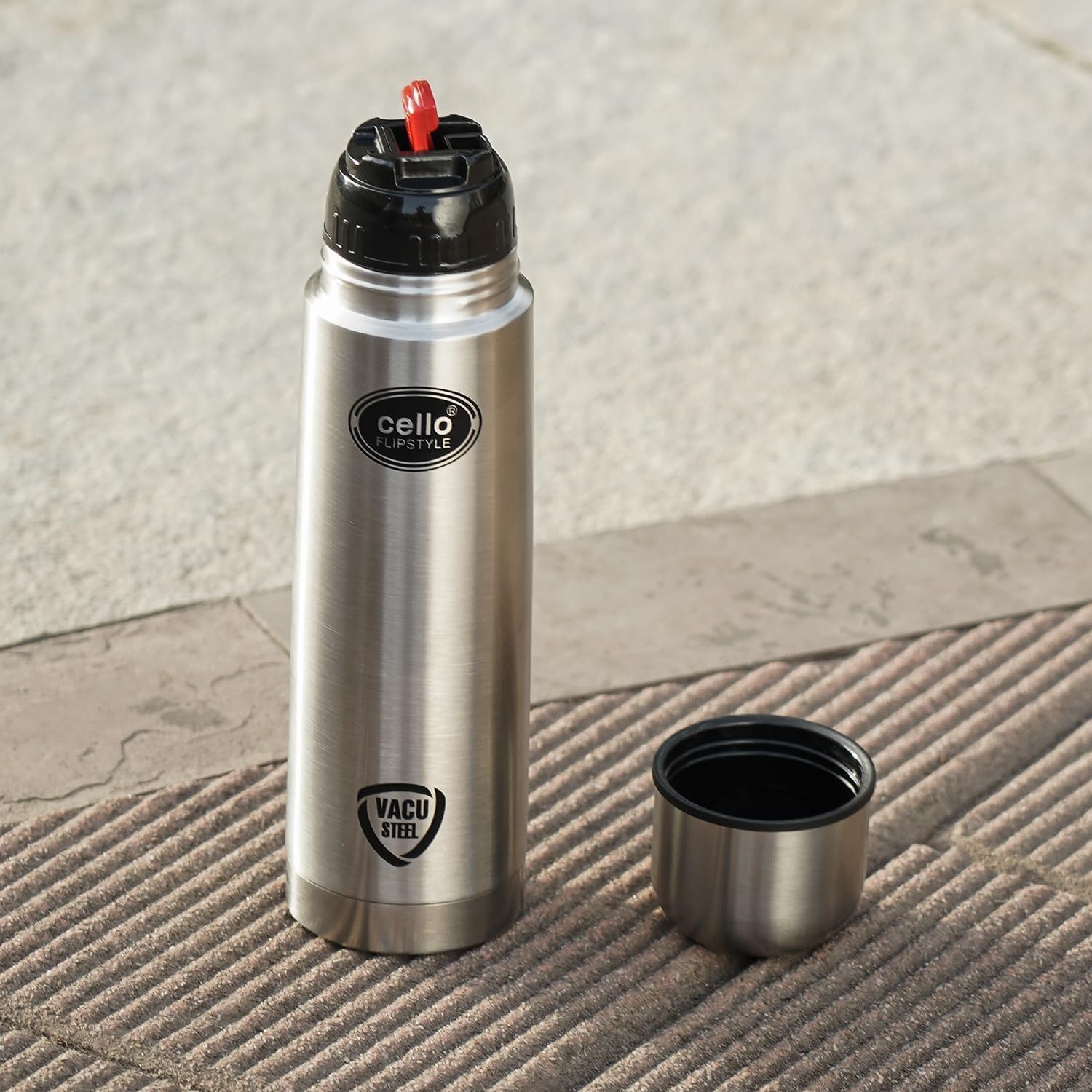 Cello Thermosteel Flipstyle 1000