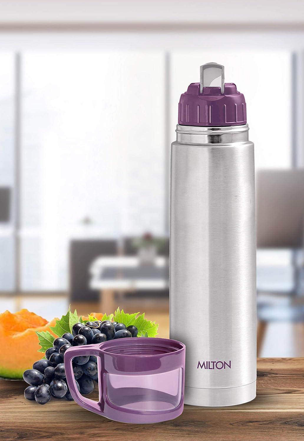 MILTON THERMOSTEEL GLASSY 750