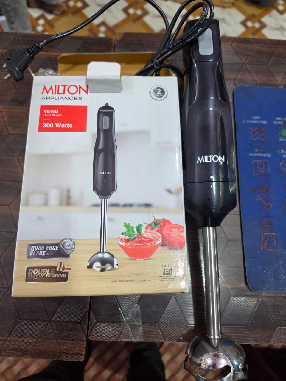 Milton VorteQ Hand Blender – 300W