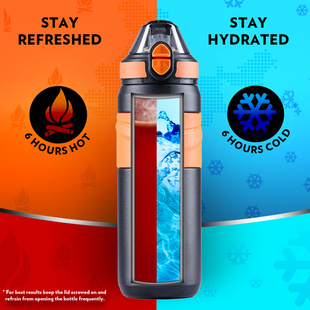 Borosil Adventure 560 insulated steel bottle